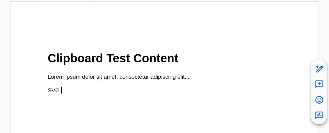 Screenshot from the Google Doc showing formatting but not the SVG